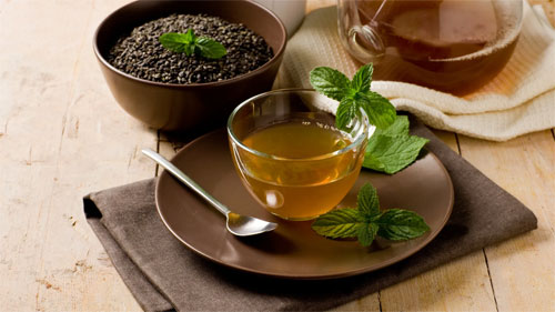 Tea с мятой